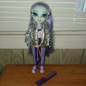 OOAK Doll Rainbow High Doll Shadow High Doll Dyed Hair Redressed Custom Doll